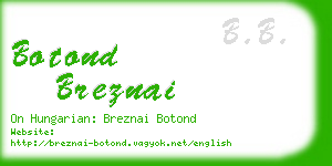 botond breznai business card